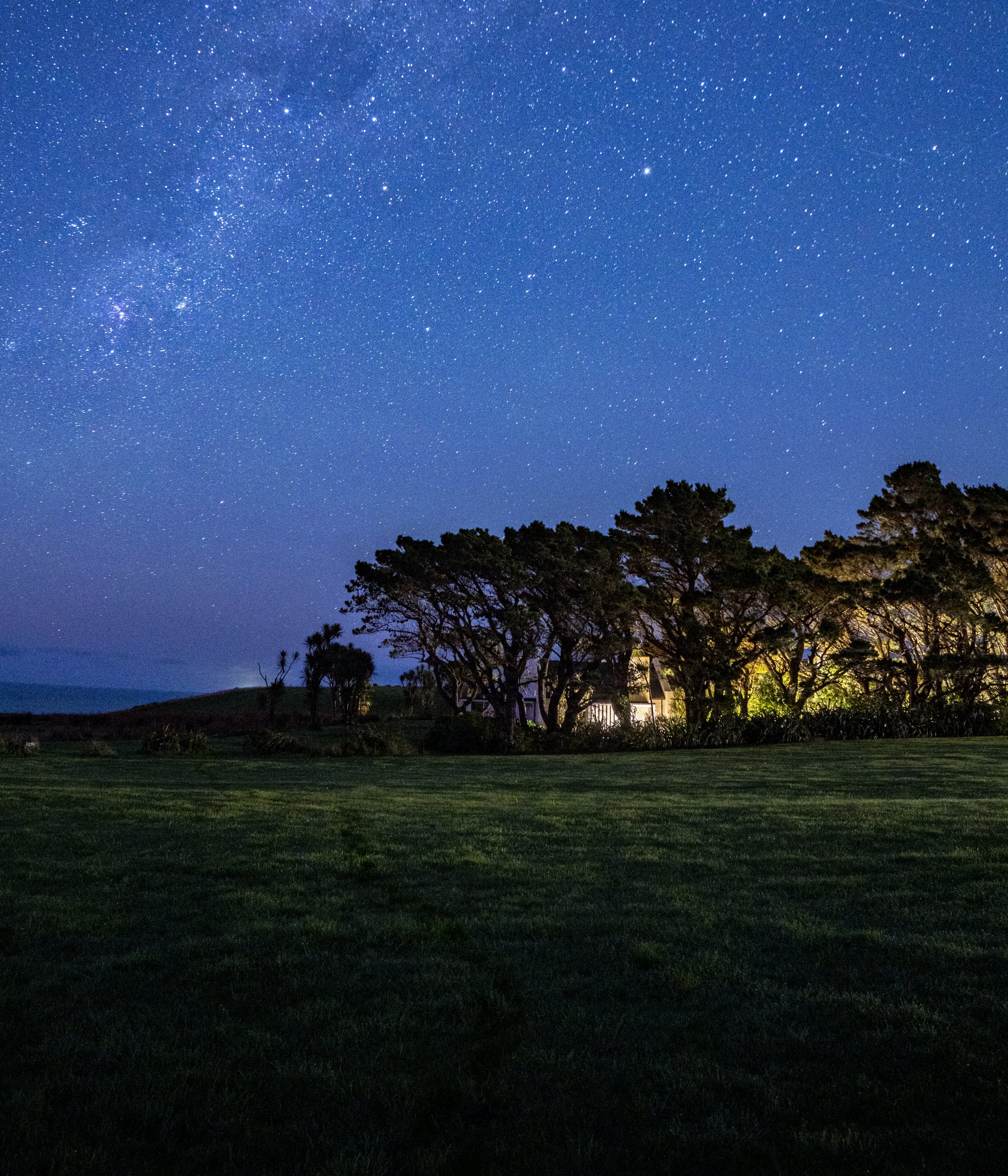 The Milky Way over Palliser Bay